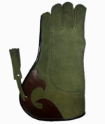 falconry glove double skinned suede leather