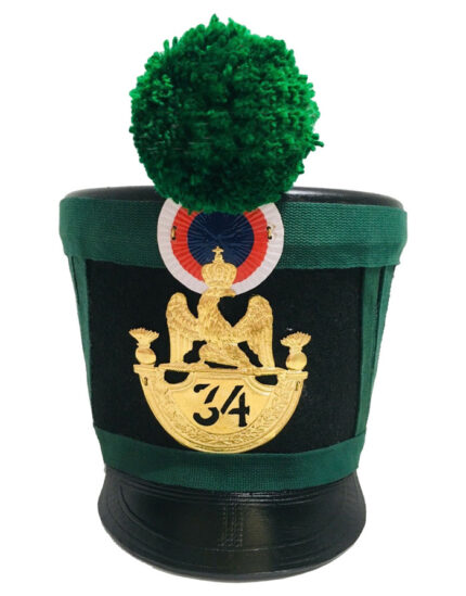 French Grenadier Napoleonic Army Shako Helmet