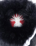 french napoleonic bearskin shako hat for infantry of guard troop synthetic fur show