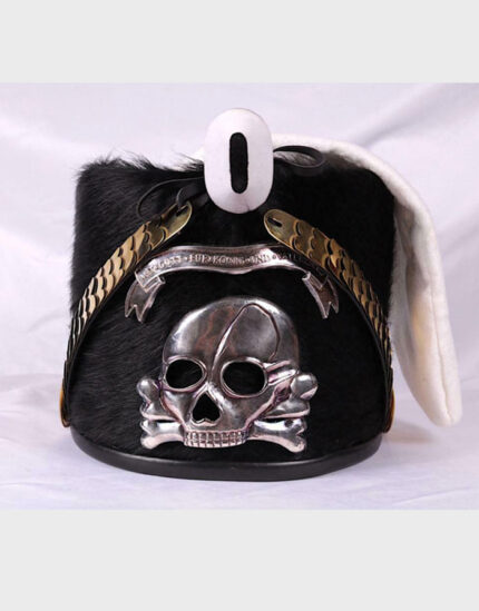 German Deaths Head Hussar Cavalry Cap Helmet Headdress Prussian