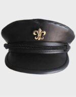 lambskin fleur captains hat chrome hearts cap 2