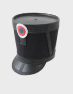 model 1806 french shako hat leather top for women s