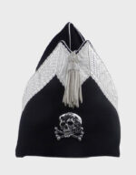napoleonic fatigue cap with skull head and bones for a husar officer