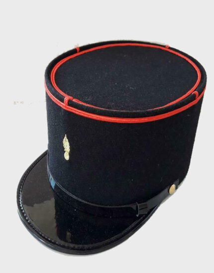Parade Officer Uniform French France Military Hat Shako Peaked Cap