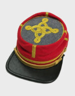 red gray civil war confederate cs major colonel artillery officer kepi