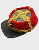 red gray civil war confederate general sr artillery officer kepi s