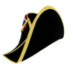 revolutionary war national guards bicorne hat back