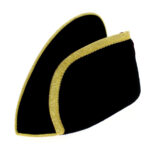 revolutionary war national guards bicorne hat side