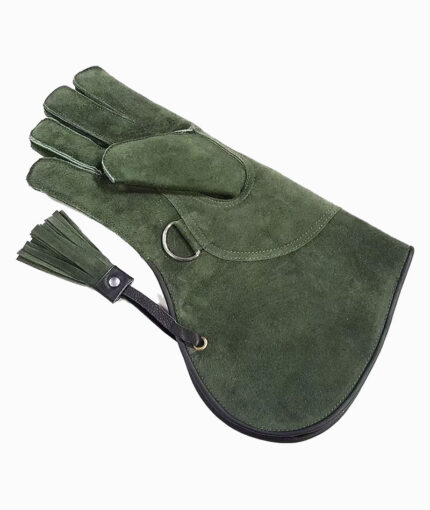 Right Hand Leather Falconry Gloves