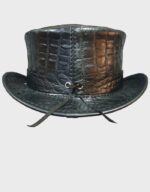 steampunk festival crocodile hunters leather top hat b