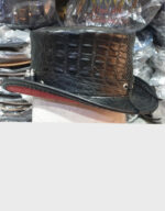 steampunk festival crocodile hunters leather top hat bs