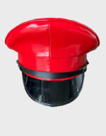 thailand military officer cap leather performance stage show night bar hat re