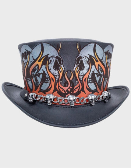 The Burnin Hell Steampunk Top Hat