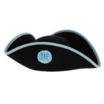 tricorn hat handmade wool felt freemason style show