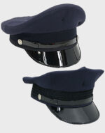 women s us police cap black blue vintage american force officer hat