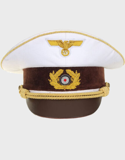 WW2 German Hitler Visor Cap - White