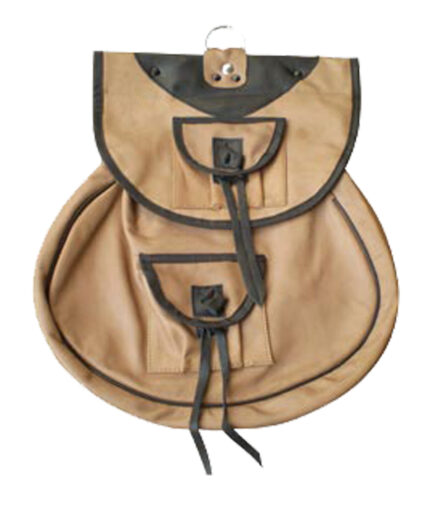 Yellow Falconry Bag With Tasal