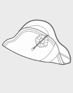 Custom Handcrafted Bicorne Tricorn Hats – Made to Your Design s