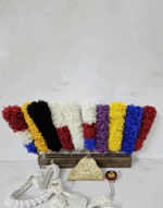 French Napoleonic Shako Helmet Set – Brass Shako Plate, Napoleonic Plumes, Cord & Uniform Accessories a