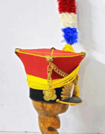 Napoleonic Era 1st Guard Lancer Shako Hussar Hat – Brand New Handcrafted Reproduction 3