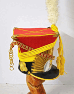 Napoleonic Era 1st Guard Lancer Shako Hussar Hat – Brand New Handcrafted Reproduction w