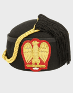 WW2 Era Italian Blackshirt Fez – MVSN Officer Headgear