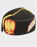 WW2 Era Italian Blackshirt Fez – MVSN Officer Headgear s