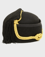 WW2 Era Italian Blackshirt Fez – MVSN Officer Headgear sf