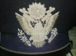 1960s US Air Force USAF General Officer Bullion Eagle Visor Military Cap sh