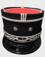 French Fireman General Officer Kepi – Hand Embroidered Dress Cap