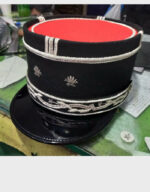 French Fireman General Officer Kepi – Hand Embroidered Dress Cap l