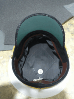 French Navy Admiral Ceremonial Peaked Visor Cap i