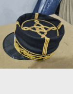 Mexican Officer General Cap – Hand Embroidered Military Kepi l