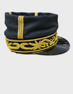 Mexican Officer General Cap – Hand Embroidered Military Kepi r