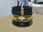 Mexican Officer General Cap – Hand Embroidered Military Kepi s