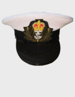 Pre 1974 British Royal Navy Chaplain’s Visor Cap – Ceremonial Peaked Hat, Uk