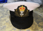 Pre 1974 British Royal Navy Chaplain’s Visor Cap – Ceremonial Peaked Hat s