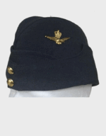 RAF Officer Side Cap – Royal Air Force British Military Uniform Hat, Regulation Cap