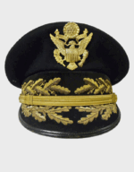 U.S. Army General Officer ASU Cap – Peaked Dress Hat, Service Cap