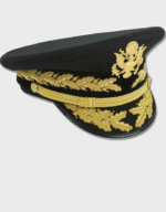 U.S. Army General Officer ASU Cap – Peaked Dress Hat,