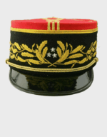WWII French Army General Classic III Kepi with Hand Embroidery, French Cap , Hat