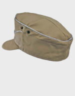 WWII German (Deutsches) Officer M41 Tropical Field Cap – Historical Replica b