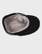 WWII German Panzer M43 Feldmütze – Black Wool Military Field Cap i