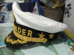 Classic Commander Captain Yachting Hat – Hand Embroidered Cap l