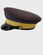 Confederate Naval Admiral Dress Visor Cap – Wool Civil War Officer Kepi l