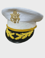 U.S. Army Field Grade Officer Service Dress White Cap Hat l