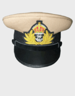 UK Royal Navy Officers White Summer RIB PU Waterproof Cap s