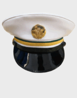 USA Military Police MP Enlisted Cap Service Dress White Hat, us army