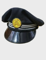 Vintage Lancaster Skipper Cap – Nautical Boat Captain Peaked Hat l