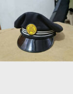 Vintage Lancaster Skipper Cap – Nautical Boat Captain Peaked Hat s